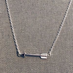 Silver Arrow Necklace